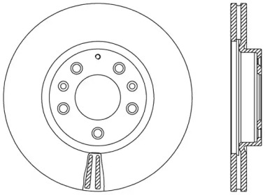 Тормозной диск (OPEN PARTS: BDR2491.20)