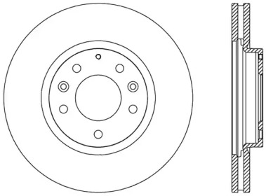 Тормозной диск (OPEN PARTS: BDR2493.20)