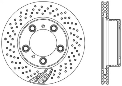 Тормозной диск (OPEN PARTS: BDR2500.25)