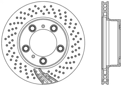 Тормозной диск (OPEN PARTS: BDR2501.25)