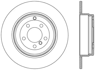 Тормозной диск (OPEN PARTS: BDR2504.10)