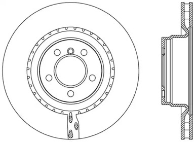 Тормозной диск (OPEN PARTS: BDR2505.20)