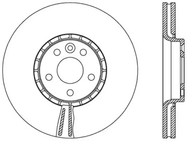 Тормозной диск (OPEN PARTS: BDR2519.20)