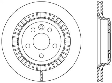 Тормозной диск (OPEN PARTS: BDR2520.20)