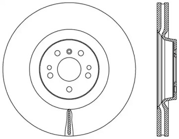 Тормозной диск (OPEN PARTS: BDR2522.20)