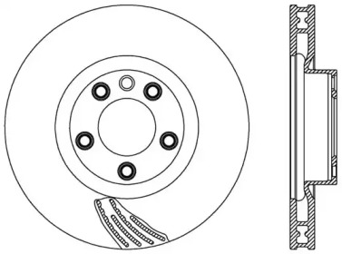 Тормозной диск (OPEN PARTS: BDR2574.20)