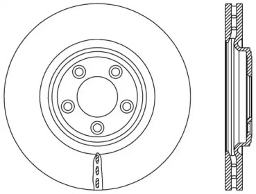 Тормозной диск (OPEN PARTS: BDR2577.20)