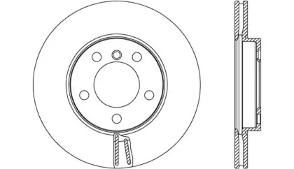 Тормозной диск (OPEN PARTS: BDR2609.20)