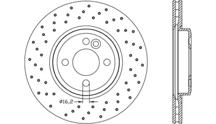 Тормозной диск (OPEN PARTS: BDR2614.20)