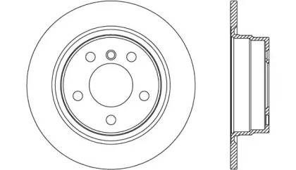 Тормозной диск (OPEN PARTS: BDR2623.10)