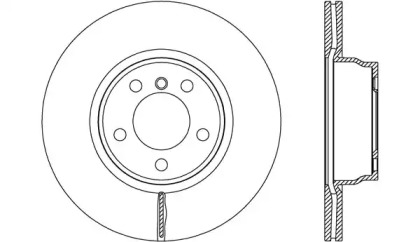 Тормозной диск (OPEN PARTS: BDR2625.20)