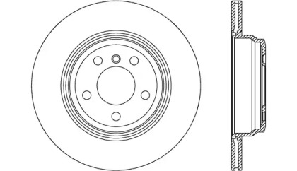 Тормозной диск (OPEN PARTS: BDR2627.20)