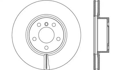 Тормозной диск (OPEN PARTS: BDR2629.20)