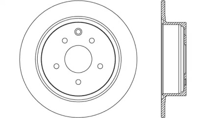 Тормозной диск (OPEN PARTS: BDR2647.10)