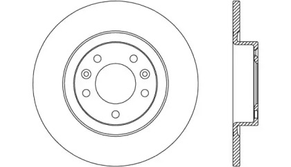 Тормозной диск (OPEN PARTS: BDR2650.10)