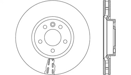 Тормозной диск (OPEN PARTS: BDR2664.20)