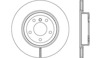 Тормозной диск (OPEN PARTS: BDR2680.20)