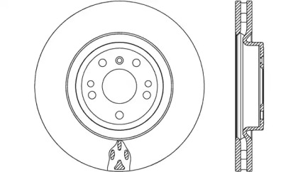 Тормозной диск (OPEN PARTS: BDR2696.20)