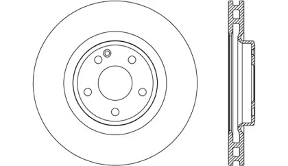 Тормозной диск (OPEN PARTS: BDR2702.20)