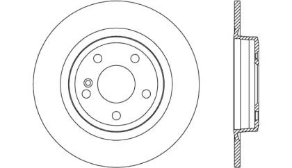 Тормозной диск (OPEN PARTS: BDR2703.10)