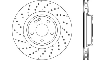 Тормозной диск (OPEN PARTS: BDR2704.20)