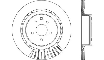 Тормозной диск (OPEN PARTS: BDR2710.20)