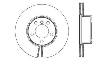 Тормозной диск (OPEN PARTS: BDR2719.20)