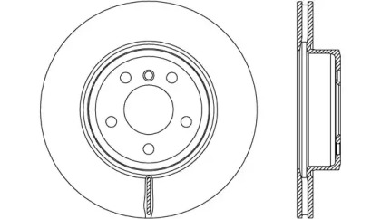 Тормозной диск (OPEN PARTS: BDR2749.20)