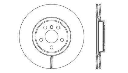 Тормозной диск (OPEN PARTS: BDR2750.20)