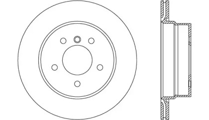 Тормозной диск (OPEN PARTS: BDR2758.20)