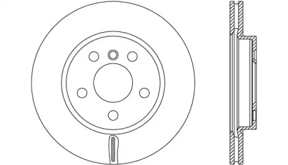 Тормозной диск (OPEN PARTS: BDR2759.20)