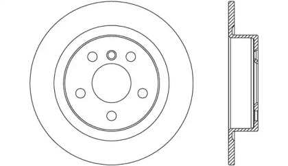 Тормозной диск (OPEN PARTS: BDR2762.10)