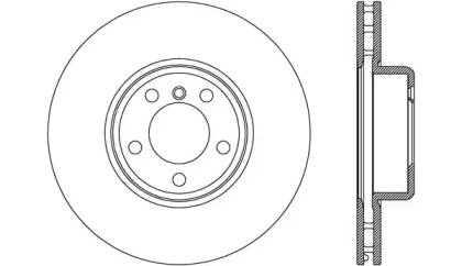 Тормозной диск (OPEN PARTS: BDR2764.20)