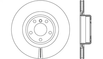 Тормозной диск (OPEN PARTS: BDR2765.20)