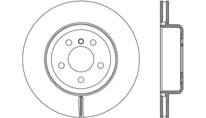 Тормозной диск (OPEN PARTS: BDR2766.20)