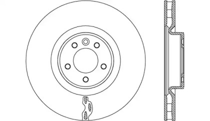 Тормозной диск (OPEN PARTS: BDR2775.20)