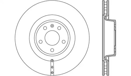 Тормозной диск (OPEN PARTS: BDR2784.20)