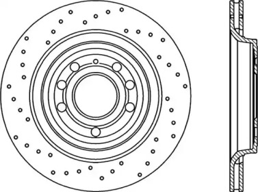 Тормозной диск (OPEN PARTS: BDRS1992.25)