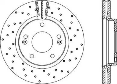 Тормозной диск (OPEN PARTS: BDRS2138.25)