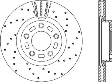 Тормозной диск (OPEN PARTS: BDRS2156.25)