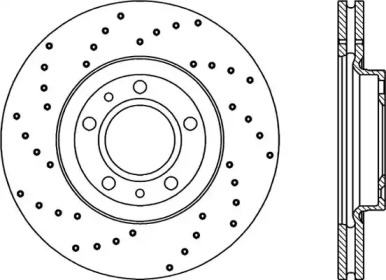 Тормозной диск (OPEN PARTS: BDRS2158.25)