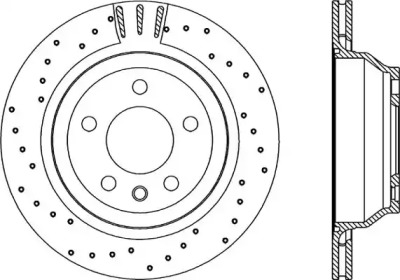 Тормозной диск (OPEN PARTS: BDRS2220.25)