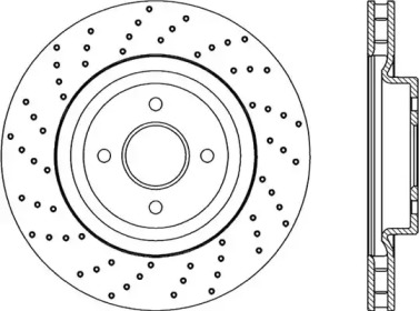 Тормозной диск (OPEN PARTS: BDRS2225.25)