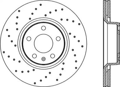 Тормозной диск (OPEN PARTS: BDRS2268.25)