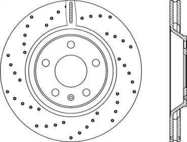 Тормозной диск (OPEN PARTS: BDRS2271.25)