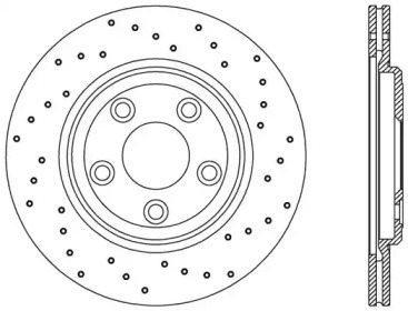 Тормозной диск (OPEN PARTS: BDRS2358.25)