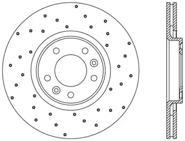 Тормозной диск (OPEN PARTS: BDRS2380.25)