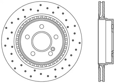 Тормозной диск (OPEN PARTS: BDRS2396.25)