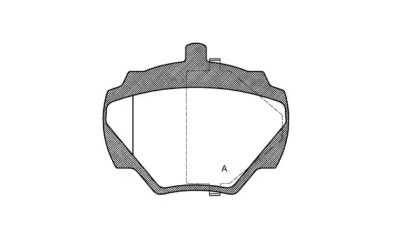 Комплект тормозных колодок (OPEN PARTS: BPA0222.10)