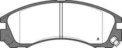 Комплект тормозных колодок (OPEN PARTS: BPA0354.22)